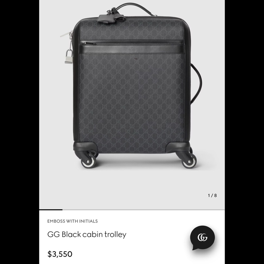 Gucci Trolle Rolling Carry On